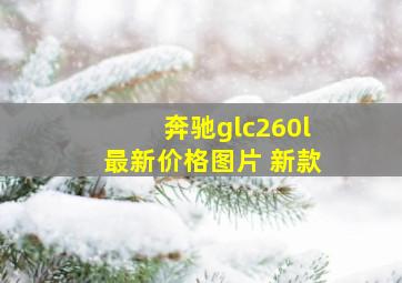 奔驰glc260l最新价格图片 新款